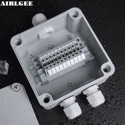 electrical junction box multiple connections|waterproof electrical box connectors.